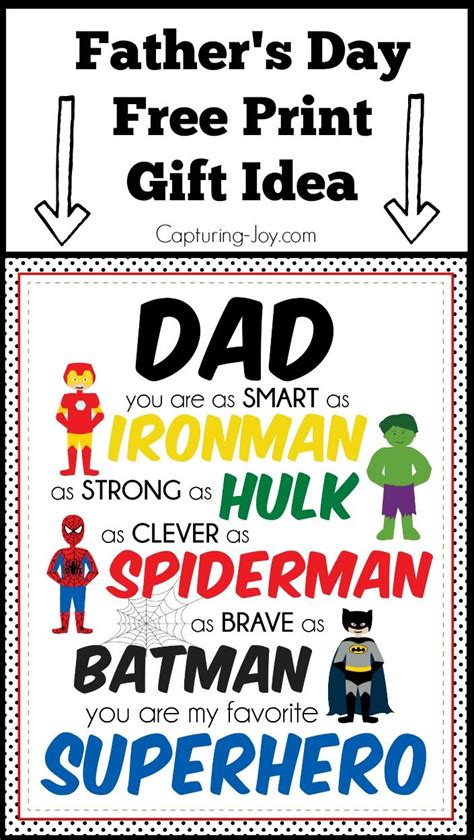 Superhero Happy Fathers Day Design Corral