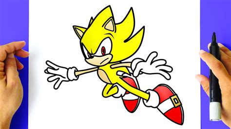 Como Dibujar Sonic Dibujo Facil Dibujando A Sonic Sexiz Pix