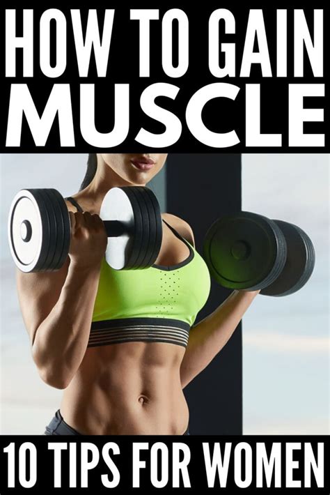 How To Gain Muscle 10 Workouts And Muscle Building Foods For Women
