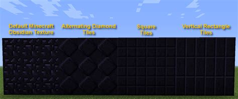 Obsidian Tiles Let Obsidian Live Up To Its Potential Suggestions Minecraft Java Edition