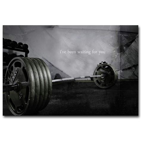 Bodybuilding Motivational Art Silk Poster Print 13x20 24x36 Inch