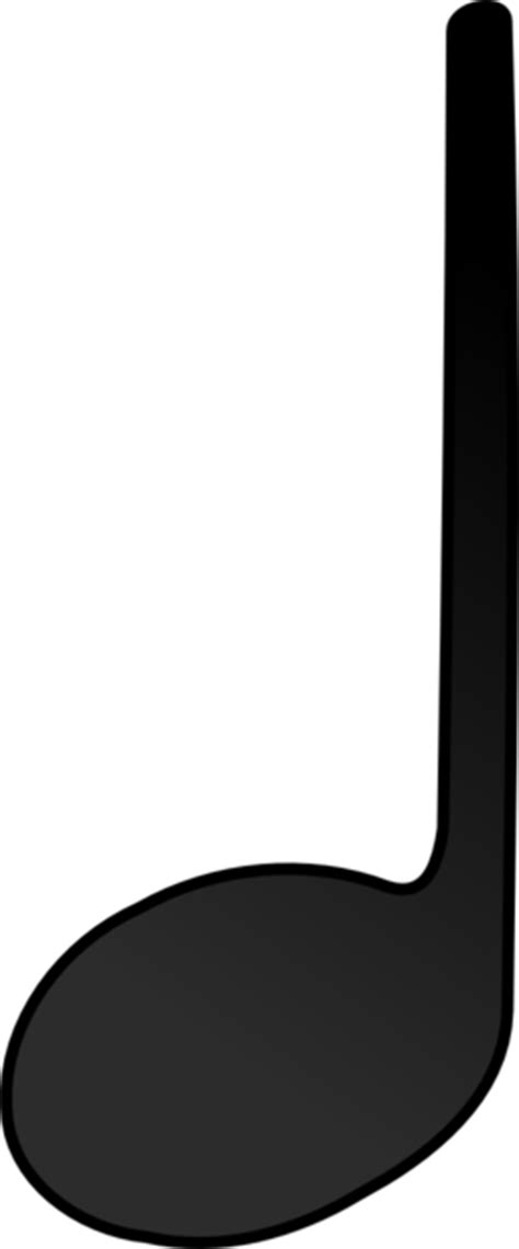 Quarter Note Stem Facing Up Clipart I2clipart Royalty Free Public