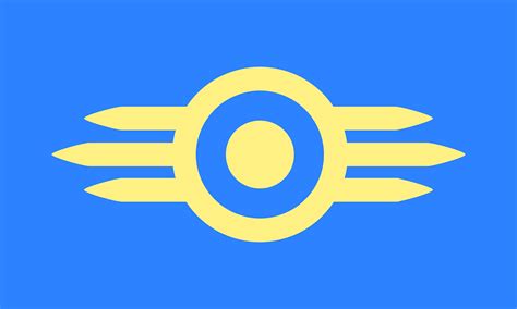 Flag Of Vault Tec Fallout Series Vexillology