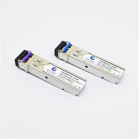 Tx1310nm Rx1490nm 40km Sfp Optical Transceivers