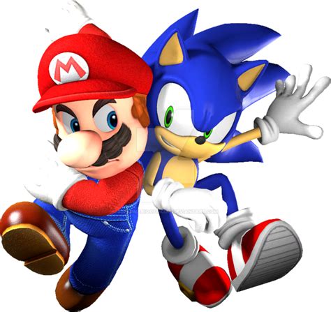 Super Mario Odyssey Render Mario And Sonic By Supermarioofficial On