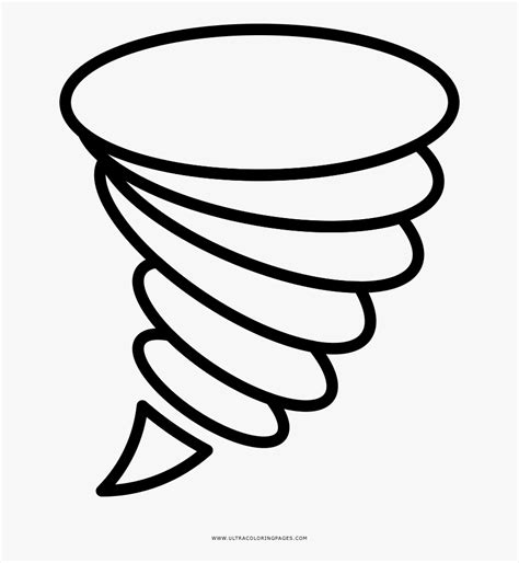 Tornado Coloring Page Line Art , Free Transparent Clipart ClipartKey