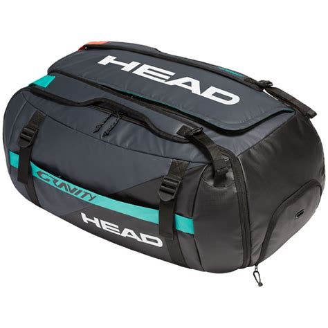 Head Gravity 12r Duffle Tennis Bag Blackteal