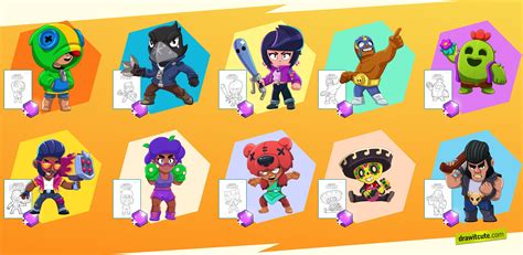 27 Top Pictures How To Draw Brawl Stars Characters How To Draw Brawl