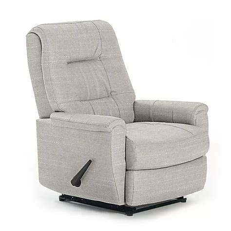 Best Chairs Custom Felicia Swivel Glider Recliner In Grey Fabrics Bed