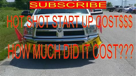 Maybe you would like to learn more about one of these? HOT SHOT TRUCKING COMPANY START UP COST: HOW MUCH DID IT ...