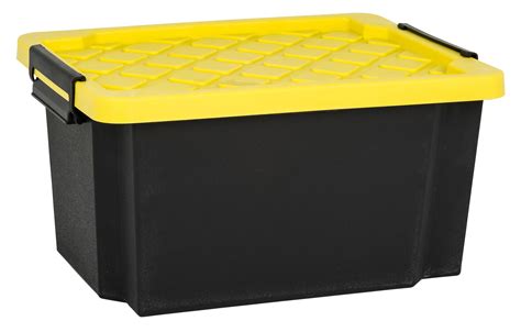 Our plastic storage boxes are strong and lightweight, and at an amazing price no home or business should be without them. Trunk Box 25L with Lid from Storage Box