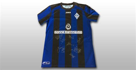 Gemeint sind die neuen trikots des drittligisten, die. Von Xavier Naidoo & Co. signiertes Waldhof Mannheim-Trikot