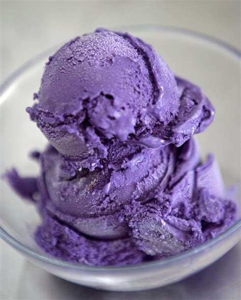 Ube The Art Of Making Purple Ice Cream From Potatoes Only In The