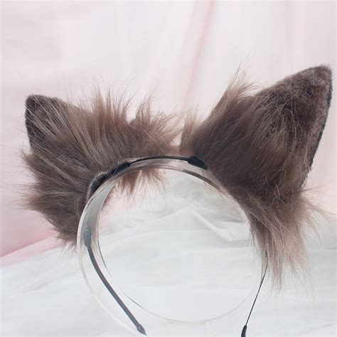 Wolf Ear And Tail Wolf Ear Headband Cosplay Ear Anime Etsy