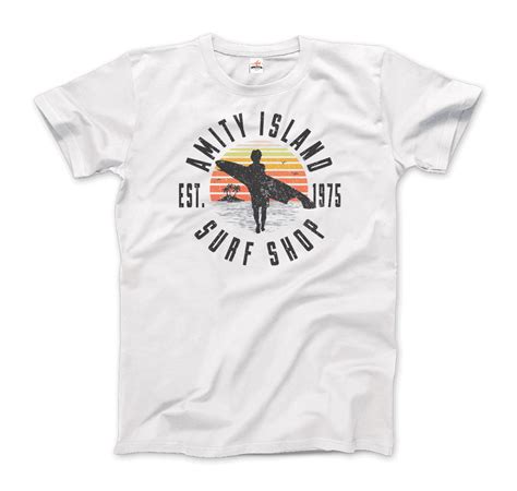 Make Waves With The Jaws T Shirt From Amity Island Surf Shop