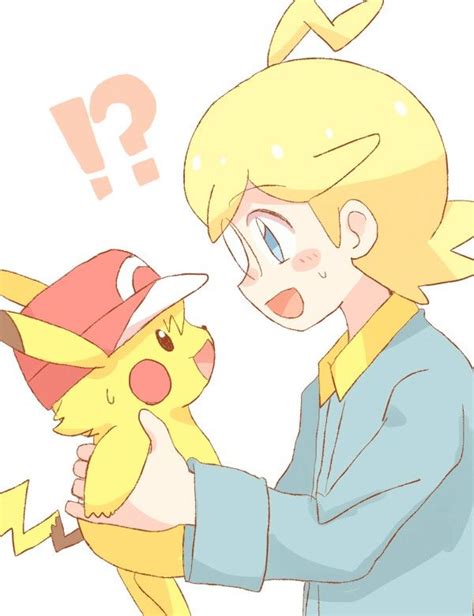 Clemont And Ash Pikachu