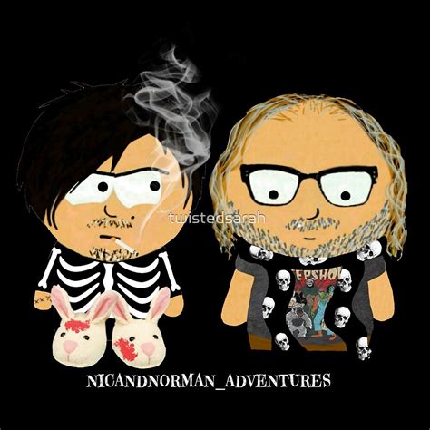 Casual Nic And Norm By Twistedsarah Redbubble