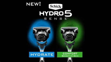 schick hydro 5 sense youtube