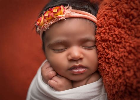 Nihira ~ Vibrant Indian Newborn Photos Glastonbury Ct One Big