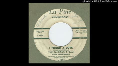 Falcons The I Found A Love 1962 Youtube