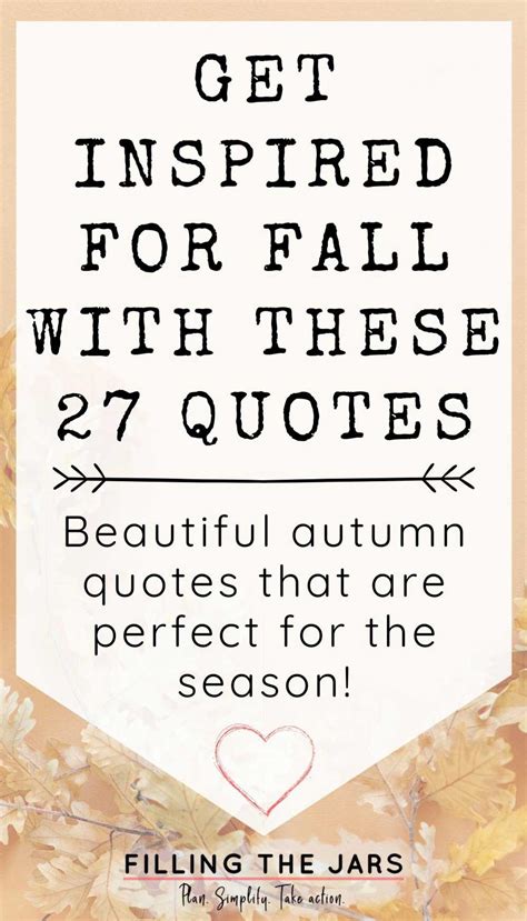 27 Perfectly Inspirational Fall Quotes For An Amazing Autumn Filling