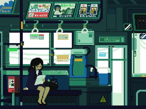 10 Charming 8 Bit S Depicting Every Day Life In Japan Pixel Art