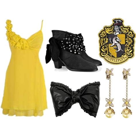 Hufflepuff Dress Created By Gryffindor Princess On Polyvore