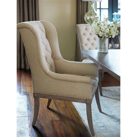 Wooden arm chairs furniture store with a wide range of home furnishing products. Michaela French Country Wood Upholstered Button Tufted ...