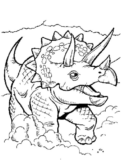Dibujos para colorear de Dinosaurios, Plantillas para colorear de
