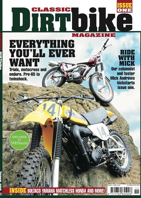 Classic Dirt Bike Magazine Issue 1 Back Issue