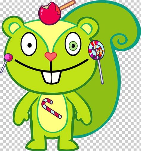 Happy Tree Friends Anime Nutty And Flaky