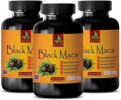 Department of feller counsels her clients on using a whole food strategy to cover their bases, however, she acknowledges that supplementing with a daily. Energy Supplements for Women - Black MACA 1000 MG ...