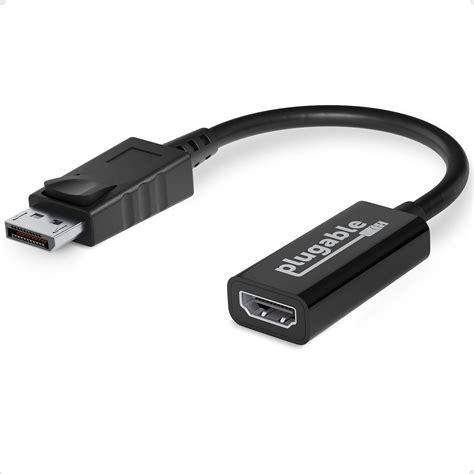 Buy Plugable Active Displayport To Hdmi Adapter Driverless Connect Any