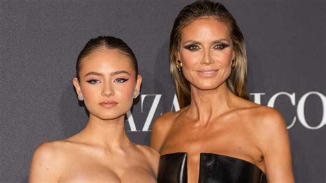 heidi klum facing backlash for disgusting and creepy lingerie ad featuring teen daughter
