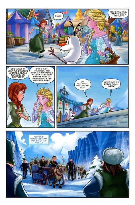 Disney Frozen Comics Disney Princess Drawings Frozen Comics Frozen Disney Movie