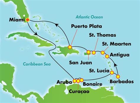 Day Cruise To Southern Caribbean From Miami Florida On Norwegian