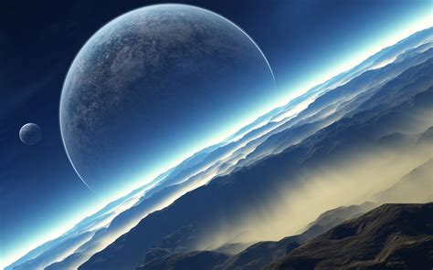 Wallpaper Digital Art Planet Sky Artwork Earth Space Art