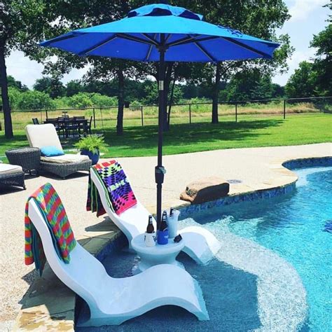 In Pool Tanning Ledge Chairs Lantry Vold