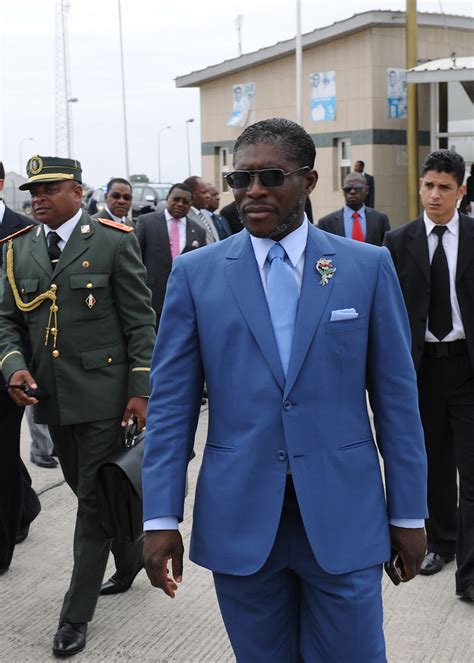 Teodoro Nguema Obiang Mangue Minister Of Agriculture And Flickr
