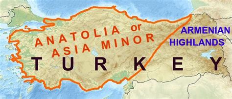 What And Where Is Anatolia Armenian Geographic