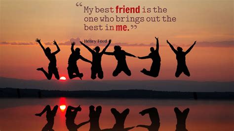 Download Unearth The Best In Me Expressive Friendship Quote Wallpaper