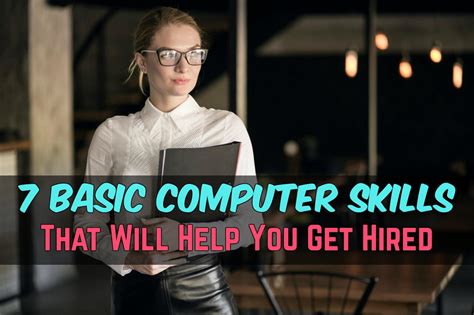 7 Basic Computer Skills That Are A Must When Entering The Job Market