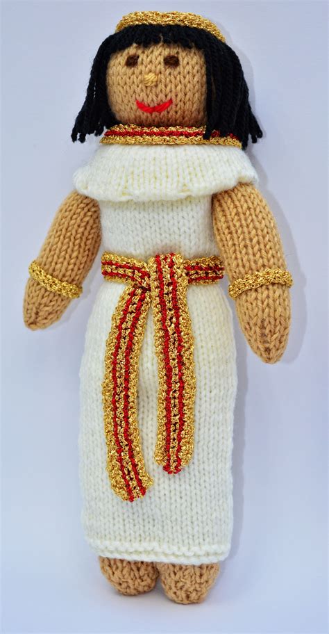 Knitting patterns galore directory of free knitting patterns. Ancient Egyptian Doll, Toy Doll Knitting Pattern ...