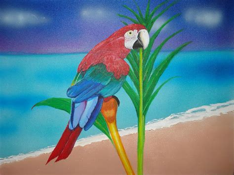 Bird Of Paradise Painting By Tonya Hoffe Fine Art America