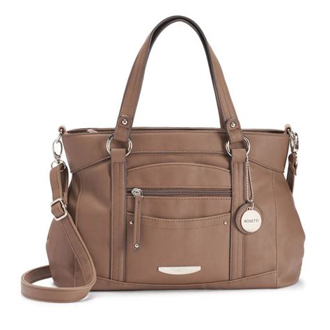 Rosetti Lynn Satchel Womens Med Brown Stylish Handbags Cute