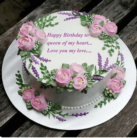 After creating (writing your name on greeting card photo) the best happy birthday cake with name you will like and love it. Happy Birthday Cake Images Wishes For My Wife | Best Wishes