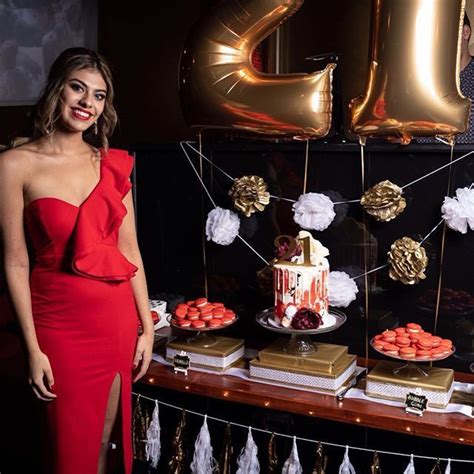 beautiful 21st birthday dresses outfit ideas red one shoulder side slit evening dress on stylevore