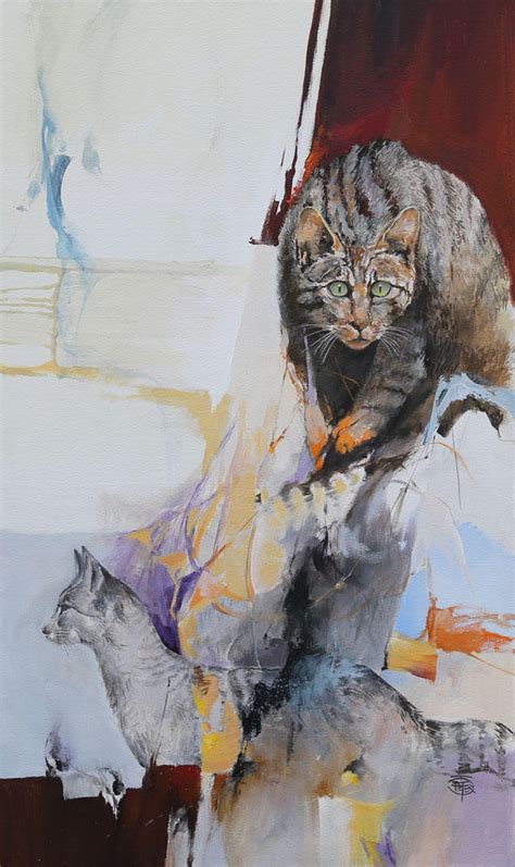 Wilde Kat Pieter Verstappen Wildlife Artist