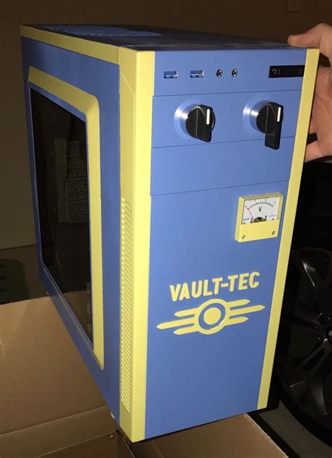Fallout 4 Computer Case Fallout Pc Case Mod By Vocal Image On