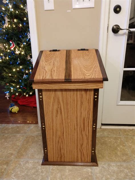 We did not find results for: Oak and walnut trashcan | Woodworking projects ...